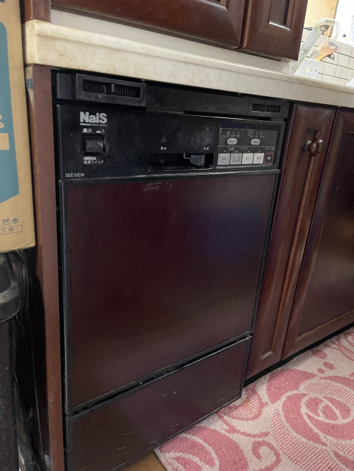 在庫有】 Rinnai 食器洗い乾燥機浅型 RKW-404A 収納キャビネット
